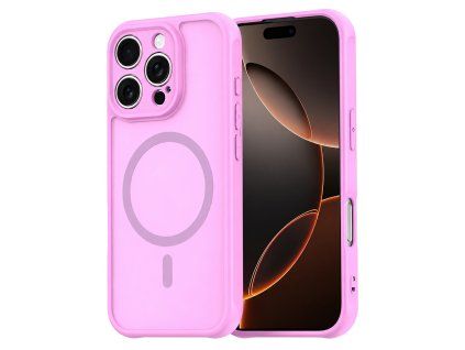 108066 techsuit halofrost ii magsafe kryt na iphone 16 pro ruzovy