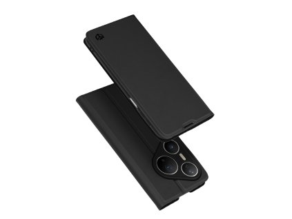 111249 techsuit magskin book knizkove puzdro na huawei pura 80 pro cierne