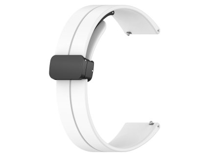 111090 techsuit remienok na hodinky 18 mm w011 pre huawei watch gt 4 41 mm w1 honor watch s1 garmin venu 2s vivoactive 4s biely