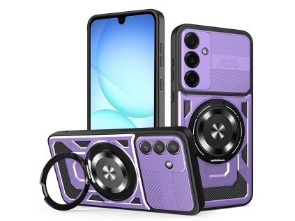 110271 techsuit ruggedcam odolny kryt na samsung galaxy a17 5g a17 4g fialovy