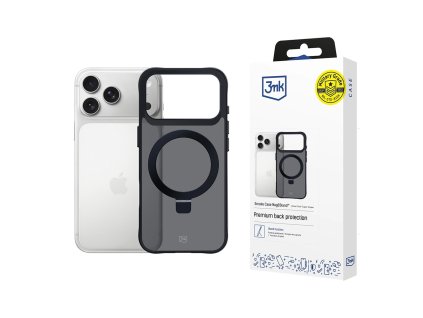 113313 1 3mk smoke case mag stand puzdro pre iphone 17 pro max cierne