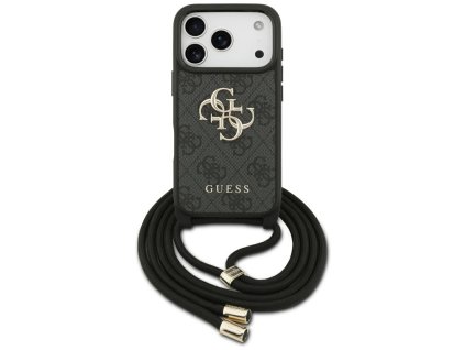 111966 guess crossbody cord 4g big logo puzdro pre iphone 17 pro cierne