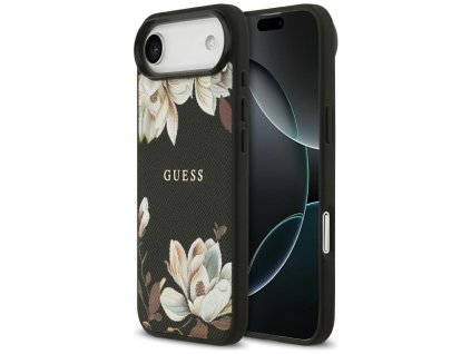 112122 guess grained flowers magsafe puzdro pre iphone 17 air cierne