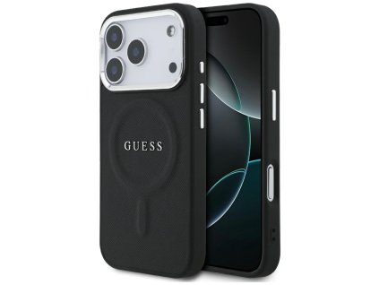 112098 guess hardcase classic logo magsafe puzdro pre iphone 17 pro cierne
