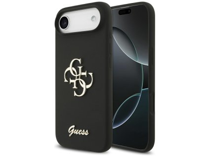 111762 guess silicone big 4g script puzdro pre iphone 17 air cierne