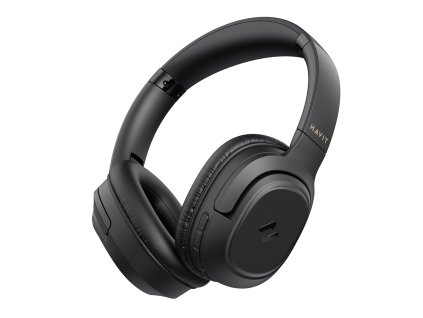 114036 havit bezdrotove sluchadla na usi bluetooth 5 4 potlacenie hluku skladacie 400mah usb c cierne