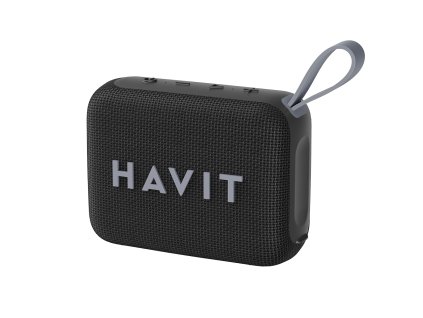 114006 havit bezdrotovy reproduktor usb c bluetooth 5 4 tws tf fm usb hands free hovory ipx5 1200mah cierny