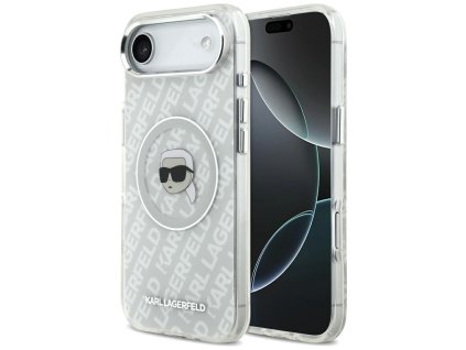 111918 karl lagerfeld iml kl head logo magsafe puzdro pre iphone 17 air sive