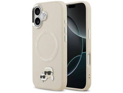 113133 karl lagerfeld leather k c pins magsafe puzdro pre iphone 17 bezove