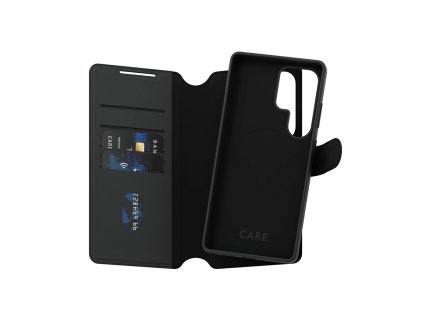 114879 panzerglass care feature tango two in one wallet puzdro pre samsung galaxy s25 ultra cierne