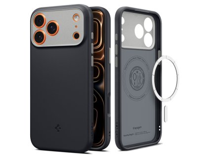 111597 7 spigen caseology nano pop magsafe puzdro pre iphone 17 pro cierne black sesame