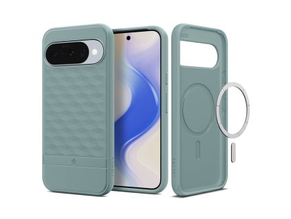 114405 spigen caseology parallax magsafe puzdro pre google pixel 10 10 pro salviovo zelene