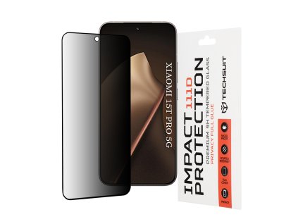 114600 2 techsuit 111d privacy full glue ochranne sklo s filtrom sukromia pre xiaomi 15t pro cierne