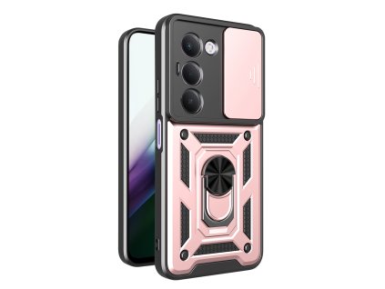 112893 techsuit camshield series ochranne puzdro s krytom fotoaparatu pre xiaomi redmi 15 4g redmi 15 5g ruzovozlate