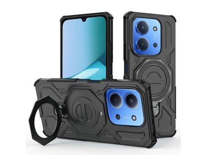 112830 techsuit carbon shield pro puzdro s karbonovym vzorom pre xiaomi redmi 15c 4g redmi 15c 5g cierne