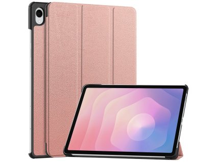 112344 7 techsuit foldpro puzdro s funkciou stojana pre samsung galaxy tab s11 ruzovozlate