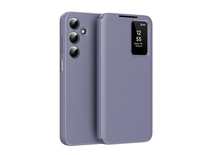 112440 techsuit smartview series knizkove puzdro pre samsung galaxy a17 5g a17 4g a26 5g fialove