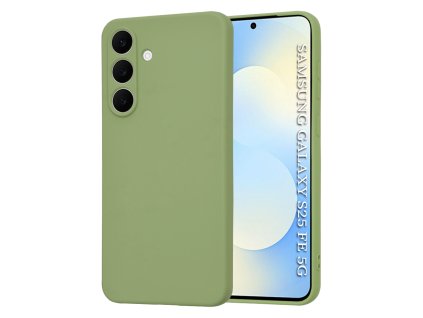 112473 2 techsuit softflex puzdro pre samsung galaxy s25 fe matcha zelene