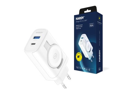 116838 3mk 2in1 wall charger hardy sietova nabijacka pre apple usb a usb c pd33w biela