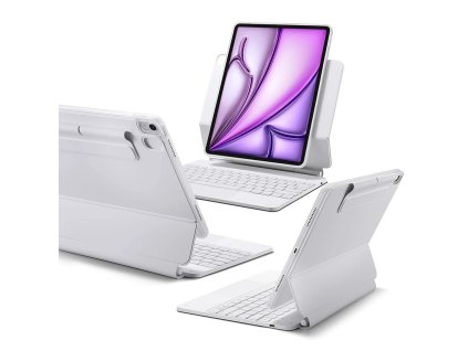 115818 esr rebound magnetic keyboard klavesnicove puzdro pre ipad 10 2022 10 9 ipad 11 2025 uhlovo sive