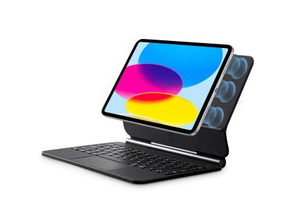 115818 esr rebound magnetic keyboard klavesnicove puzdro pre ipad 10 2022 10 9 ipad 11 2025 uhlovo sive