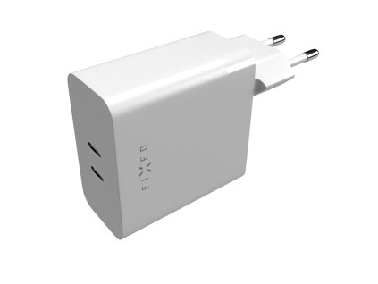 116925 fixed wall charger sietova nabijacka super rychlonabijanie 2 usb c power delivery 3 0 65w biela