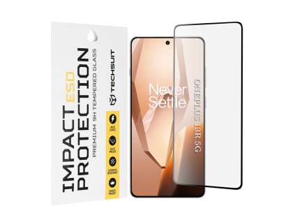 115716 techsuit esd ochranne sklo pre oneplus 13r cierne