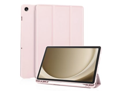 116568 techsuit flex trifold obal s drziakom na stylus pre samsung galaxy tab a11 plus a9 plus ruzovy