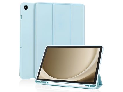 116571 techsuit flex trifold obal s drziakom na stylus pre samsung galaxy tab a11 plus a9 plus svetlomodry