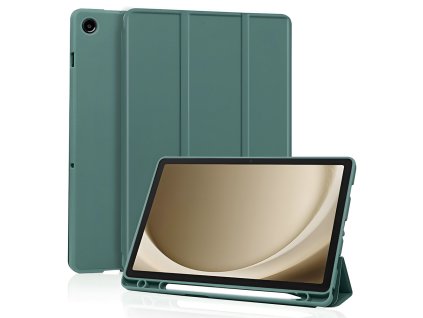 116583 techsuit flex trifold obal s drziakom na stylus pre samsung galaxy tab a11 plus a9 plus zeleny