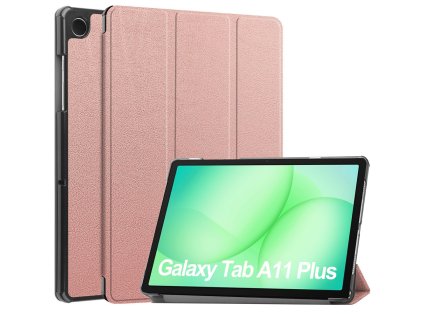 115503 techsuit foldpro obal pre samsung galaxy tab a11 plus a9 plus ruzovo zlaty