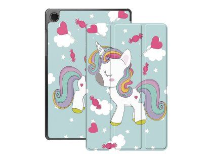 115512 5 techsuit foldpro obal pre samsung galaxy tab a11 plus a9 plus unicorn