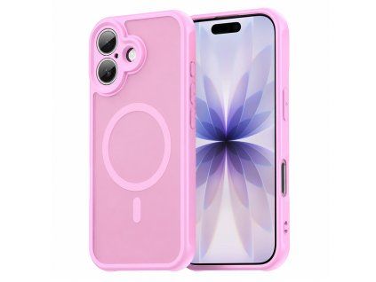 115083 1 techsuit halofrost ii magsafe obal pre iphone 17 ruzovy