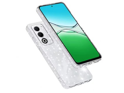 116469 techsuit sparkleskin series trblietavy priehladny obal pre oppo a5 4g a5 5g transparentny