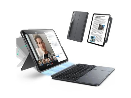 118146 esr shift keyboard case klavesnicove puzdro pre ipad air 13 2024 ipad air 13 2025 tmavosive