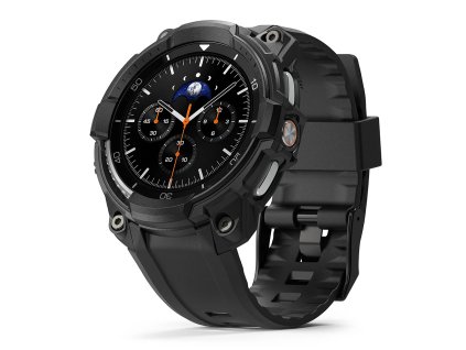 118918 ringke rugged gear ochranny kryt pre samsung galaxy watch8 classic cierny all black