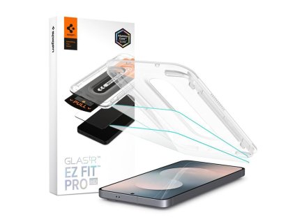 118314 spigen glas tr ez fit pro hd ochranne sklo na displej 2 ks pre samsung galaxy s25 fe cire