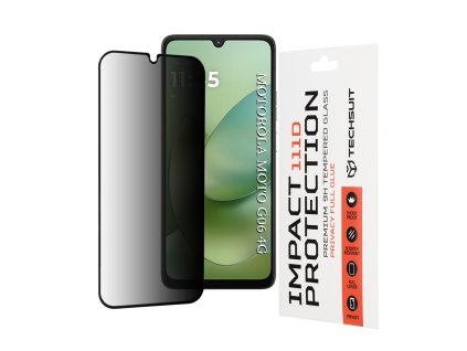 117990 2 techsuit 111d privacy full glue sukromne ochranne sklo s plnym lepenim pre motorola moto g06 moto g06 power cierne