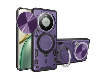 118197 techsuit camguard pro kryt s ochranou fotoaparatu pre honor magic8 lite fialovy