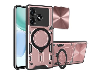 117981 techsuit camguard pro kryt s ochranou fotoaparatu pre honor x5c plus ruzovo zlaty