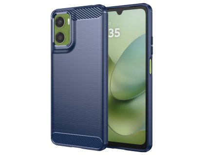 118107 techsuit carbon silicone silikonovy kryt pre motorola moto g06 moto g06 power modry