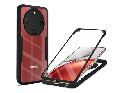 119158 techsuit colorverse 360 series screen protector 360 kryt s ochranou displeja pre honor magic8 lite cierny