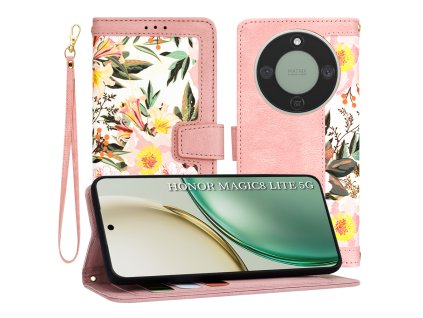 119359 2 techsuit flipcraft knizkove puzdro pre honor magic8 lite motiv sweetheart pink