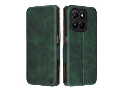 119155 techsuit safe wallet plus knizkove puzdro s priehradkou na karty pre honor 400 smart 5g honor 400 smart 4g honor x7d 4g zelene