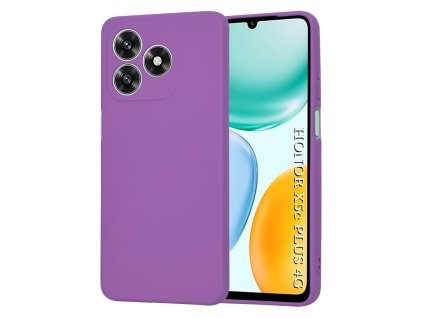 118736 techsuit softflex silikonovy kryt pre honor x5c plus fialovy