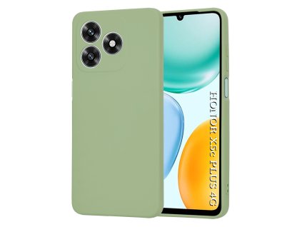 118742 techsuit softflex silikonovy kryt pre honor x5c plus matovo zeleny