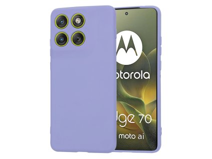 119191 techsuit softflex silikonovy kryt pre motorola edge 70 svetlofialovy