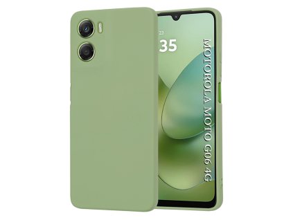 119152 techsuit softflex silikonovy kryt pre motorola moto g06 matovo zeleny