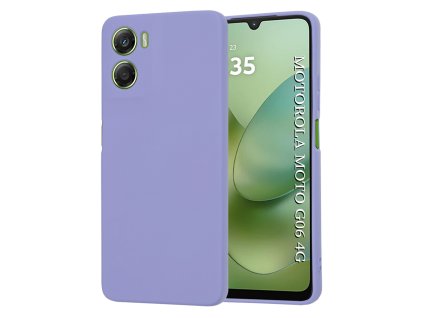 119149 techsuit softflex silikonovy kryt pre motorola moto g06 svetlofialovy