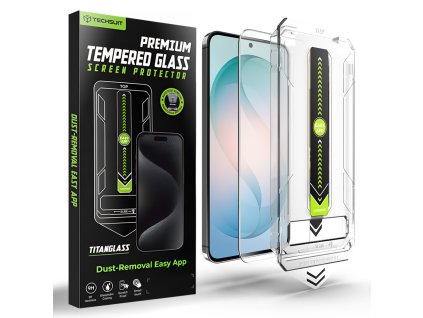 119350 7 techsuit titanglass crystalhd ochranne sklo kompatibilne s odtlackom prsta pre samsung galaxy s26 plus cire